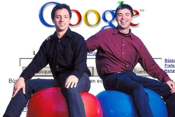 Quién fundó Google - Larry Page y Sergei Brin